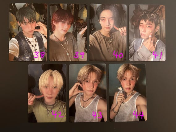P1harmony - Sad Song Official Photocards - Etsy