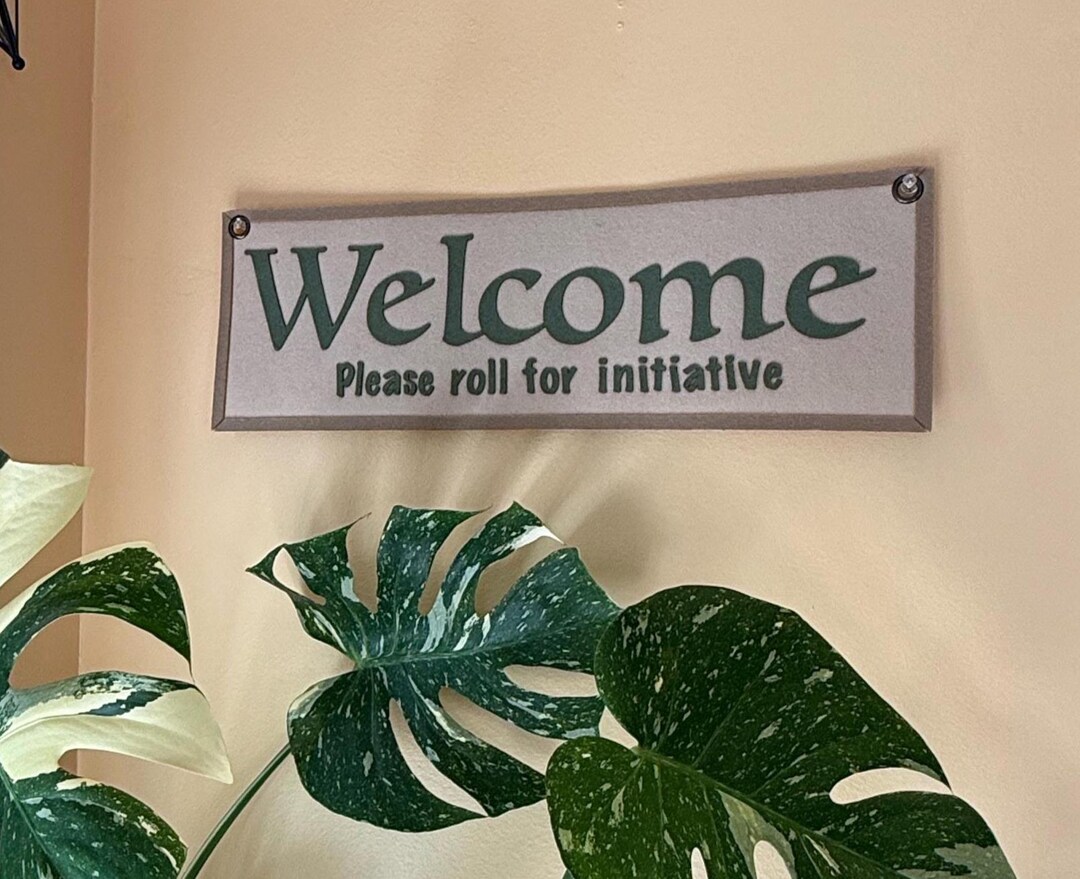 Welcome Rollete Welcome Roll for Initiative - Felt Pennant Flag Banner - Etsy