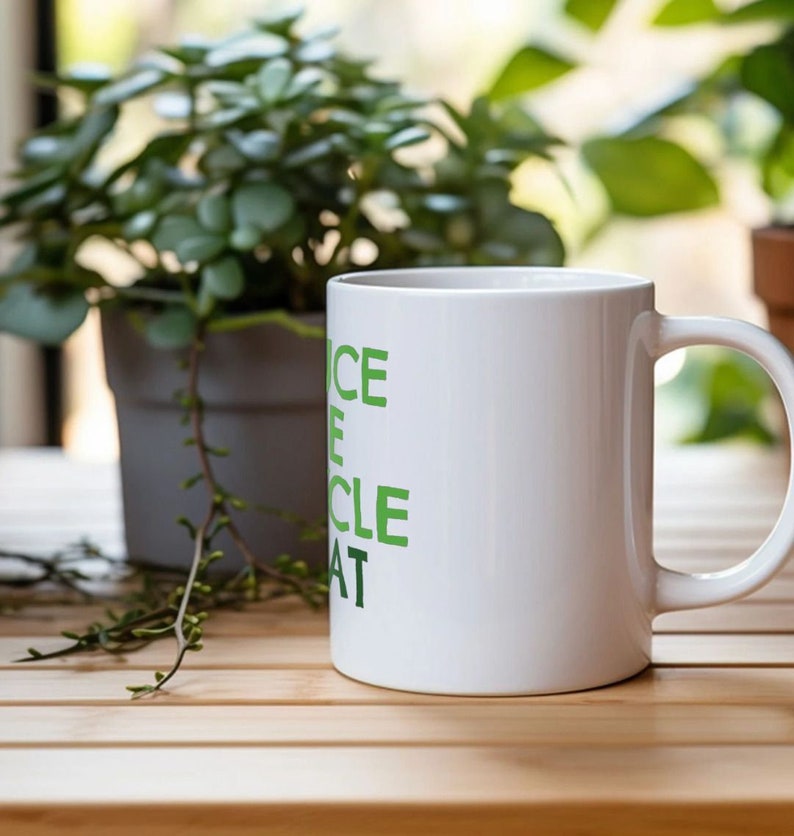 Reduce Reuse Recycle Repeat Mug - Etsy