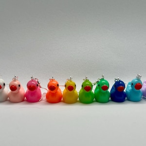 Rubber Duck Earrings