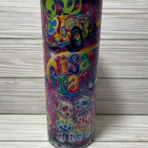 Lisa Frank 20 oz Sublimated Tumbler