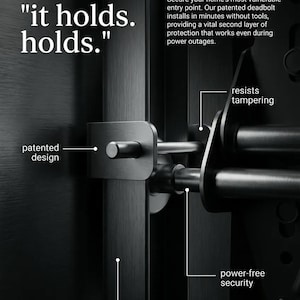 Garage Door Deadbolt: Easy Install, Enhanced Security