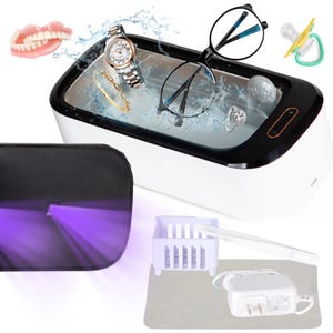 Ellington Gifts Ultrasonic Jewelry Cleaner: UVC Sterilizer Machine