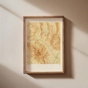 Vintage Las Vegas, Nevada Map Poster - Instant Download Map -Vintage US Map Print - Las Vegas Wall Decor - Map of Las Vegas - Las Vegas Gift