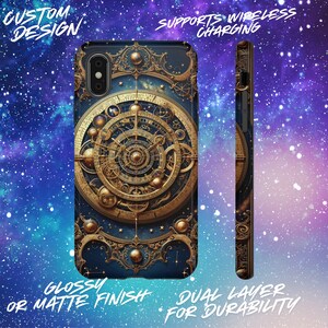 Astrolabio celestial, estuche resistente, Samsung, Google, compatible con iPhone