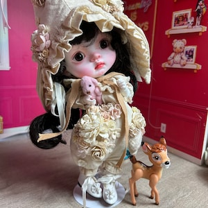 Original OOAK Art BJD 1/6 Resin QBaby Doll