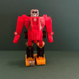 TRANSFORMERS G1 powerdasher car motor works transformers