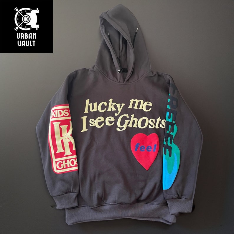 NEW Kid Cudi Kids See Ghosts Hoodie Kanye West Camp Flog Gnaw Small