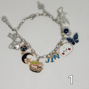 BTS Jin Charm Bracelets