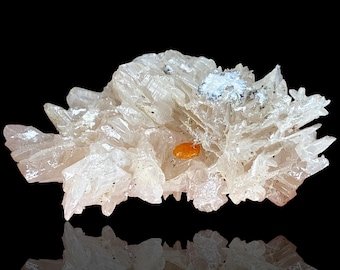 03 完璧な状態のセルサイトを備えたオレンジ色のウルフェナイト - Etsy