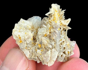 03 完璧な状態のセルサイトを備えたオレンジ色のウルフェナイト - Etsy