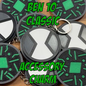 Ben 10 Classic Cartoon Omnitrix Accessory Charm
