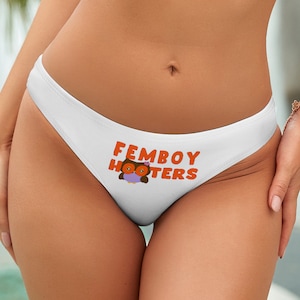 Traje de baño de alta calidad para mujer Femboy Hooters