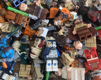 20 Weapon Figures Bricks Star Wars Lego Custom Compatible New