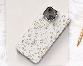 Coquette Aesthetic Phone Case for iPhone 15 14 13 12 11, Pro Max Case iPhone Plus, Girly Floral Case, Protective Case, Magsafe iPhone Case