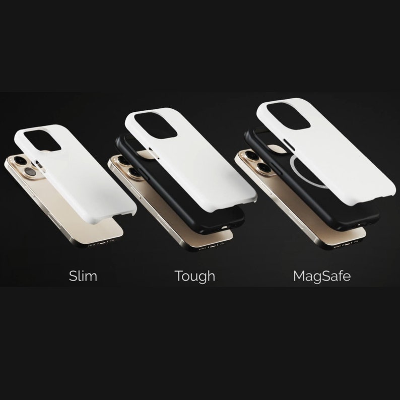 slim, tough, and magsafe tough case options