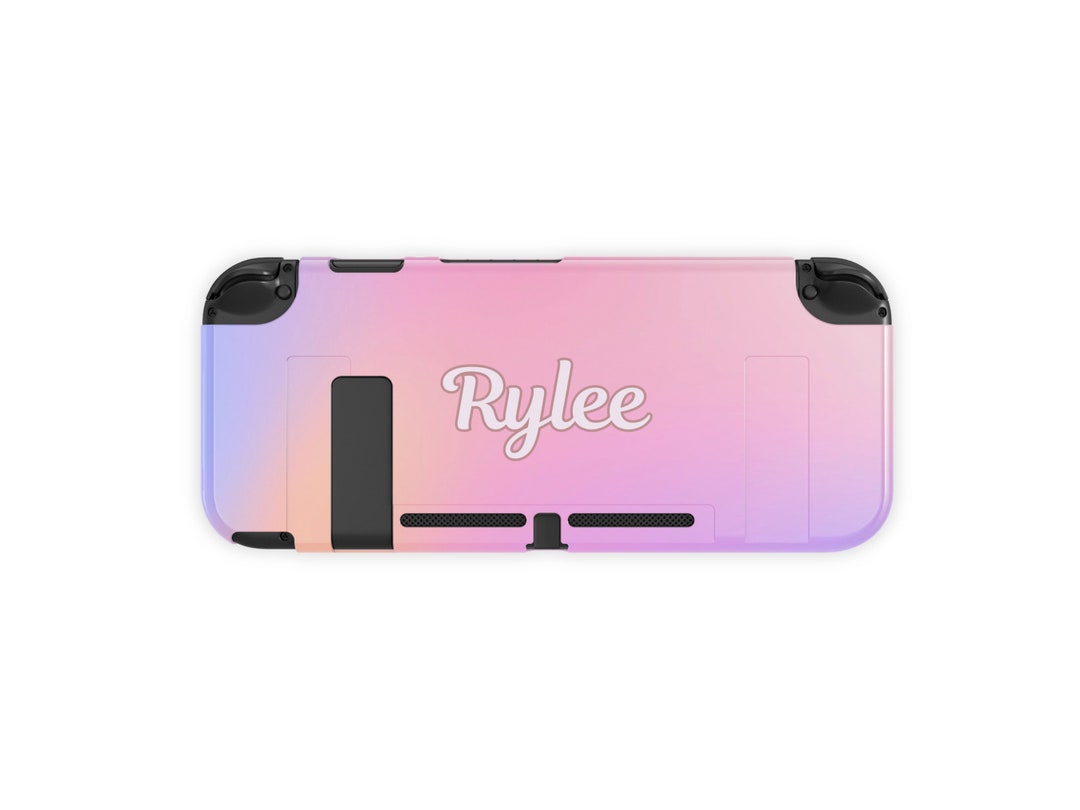 Custom Switch Case Pastel, Switch Case With Name, Protective Switch Case, Cute Switch Case