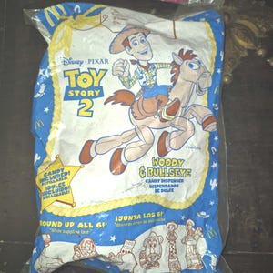 Vintage Toy Story 2 McDonalds Toys: snoepdispensers, set van 5