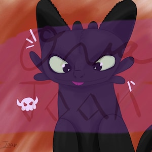 Toothless print