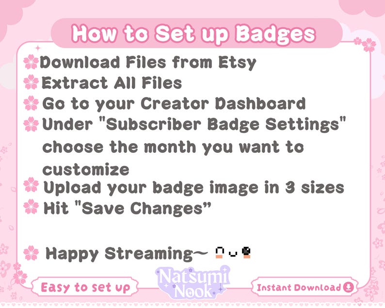 Baby Bear Twitch Sub Badges | Cute Emotes (Digital Download) image 3