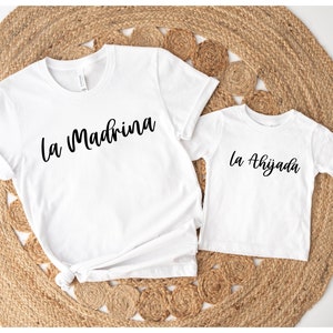 Baptism Gift Madrina Gift, Madrina Proposal, Godmother Gift, Matching Godmother Shirt Ajihada, Communion Gift, Catholic Shirt, Catholic Gift