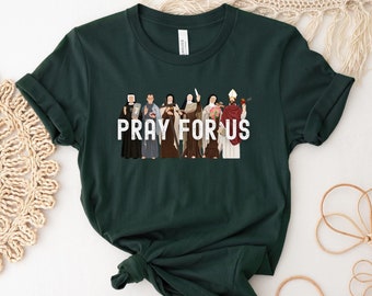 YOUTH Custom Saints Shirt For Kids, Catholic Saints Gift, Catholic Kids Shirt, Catholic Gift For Kids Catholic Shirt, Custom Catholic Gift