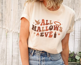 All Hallows Eve Shirt, Catholic Halloween Shirt, Saint Shirt, Catholic Shirt. Catholic Gift, All Saints Day, Hallowtide Shirt