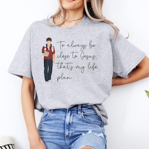 Carlo Acutis Catholic Shirt, Catholic Saint Gift, Catholic Gift, RCIA Gift, Confirmation Gift, Catholic Saint Shirt