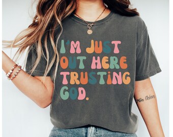 Cute Christian Tshirt, Catholic Shirt, Christian Shirt For Women, Christian Gift, Catholic Gift, Funny Christian Tee, Preppy Christian