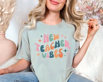 New Teacher Shirt, New Teacher Gift, Teacher Graduation Gift, Back to School Teacher Gift, First Year Teacher Gift Trendy Teacher Era Shirt