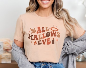 All Hallows Eve Shirt, Catholic Halloween Shirt, Saint Shirt, Catholic Shirt. Catholic Gift, All Saints Day, Hallowtide Shirt
