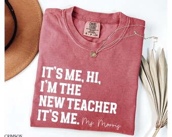 New Teacher Shirt, New Teacher Gift, Teacher Graduation Gift, Back to School Teacher Gift, First Year Teacher Gift Trendy Teacher Era Shirt