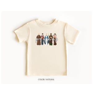 YOUTH Custom Saints Shirt For Kids, Catholic Saints Gift, Catholic Kids Shirt, Catholic Gift For Kids Catholic Shirt, Custom Catholic Gift