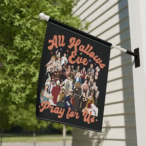 All Hallows Eve Catholic Decor, Catholic Halloween Decoration, Catholic House Banner, Saint Decor, Catholic Gift, All Saints All Souls Day