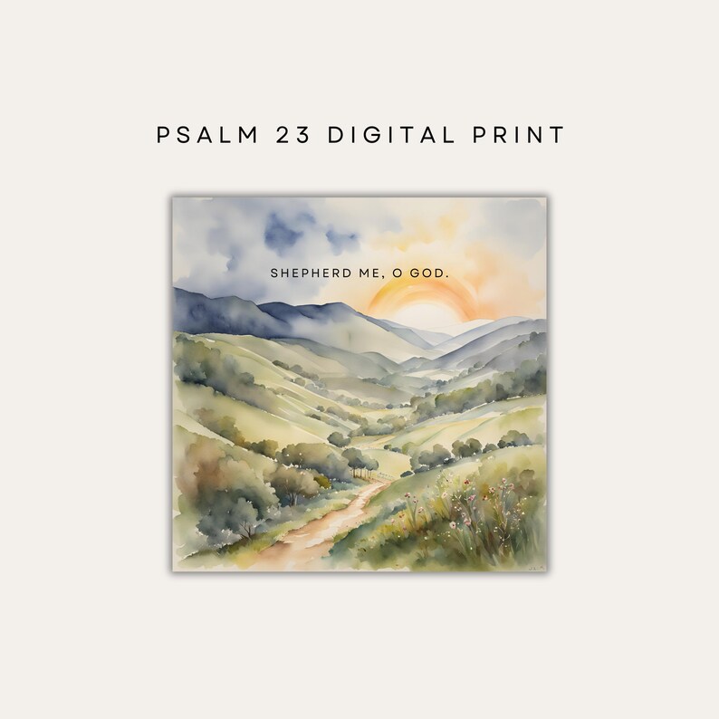 Psalm 23 Druckbare Wandkunst Katholische Wandkunst Psalm 23 Poster psalm-23-druckbare-wandkunst-katholische-wandkunst-psalm-23-poster