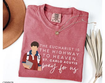 Saint Carlo Acutis Shirt, Catholic Shirt, Catholic Saint Shirt, Catholic Men Catholic Women Shirt, Catholic Priest Gift, Blessed Carlo