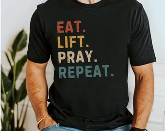 Christian Dad Gift, Dad Birthday, Gift For Stepdad, Stepdad Fathers Day, Bonus Dad, Gym Shirt, Catholic Men, Gift For Uncle, Brother Gift