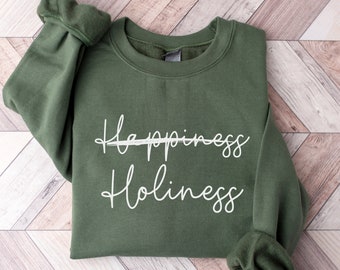 Sweat-shirt Sainteté, sweat-shirt catholique, femmes catholiques, maman catholique, cadeau catholique pour femme, sweat-shirt sainte catholique