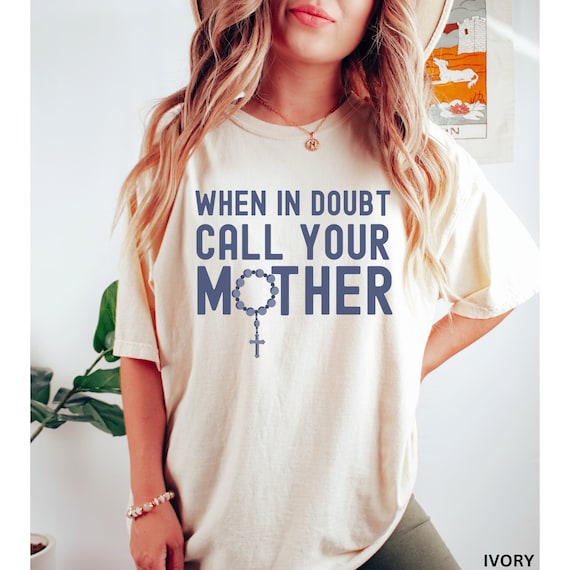 I Just Need My Rosary & Dry Shampoo | Funny Catholic T-Shirt I Just Need My Rosary & Dry Shampoo | Funny Catholic T-Shirt