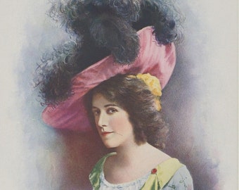 Frederick Moladore Spiegle - Ida Conquest in Richard Carvel - Illustration - 20th century - Victorian era - lithograph