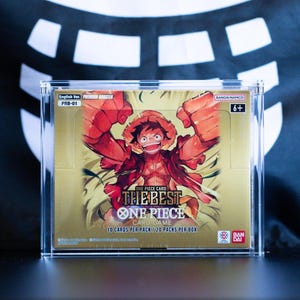 One Piece Card Game Booster Box Acrylic Case (PRB01 & PRB02) image 6