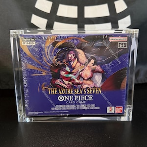 One Piece Card Game Booster Box Acrylic Case (OP04-OP14, EB01-EB02