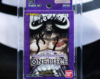 One Piece Card Game "Super Prerelease" Acrylic Case