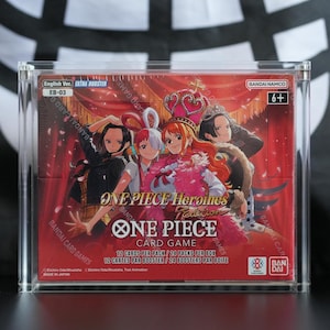 One Piece Card Game Booster Box Acrylic Case (OP04-OP15, EB01-EB03)