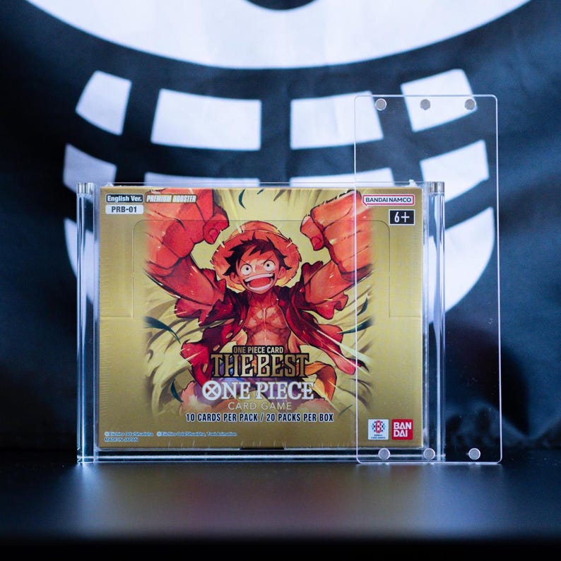 One Piece Card Game Booster Box Acrylic Case (PRB01 & PRB02) image 8