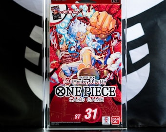 One Piece Card Game Starter Deck Acrylic Case MEDIUM (ST15-ST20, ST22-ST36)