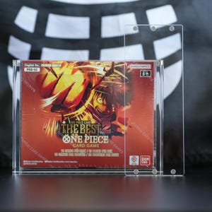 One Piece Card Game Booster Box Acrylic Case (PRB01 & PRB02) image 4