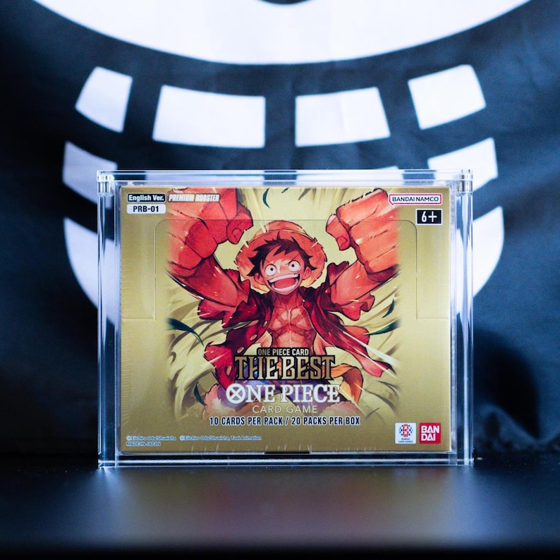One Piece Card Game Booster Box Acrylic Case (PRB01 & PRB02) image 6