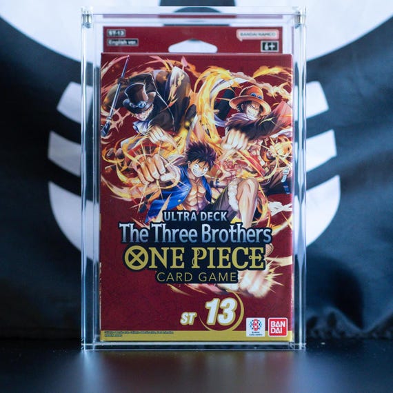 one piece card game ultra deck One Piece TCG: Ultra Deck: The Three Captains (ST-10)