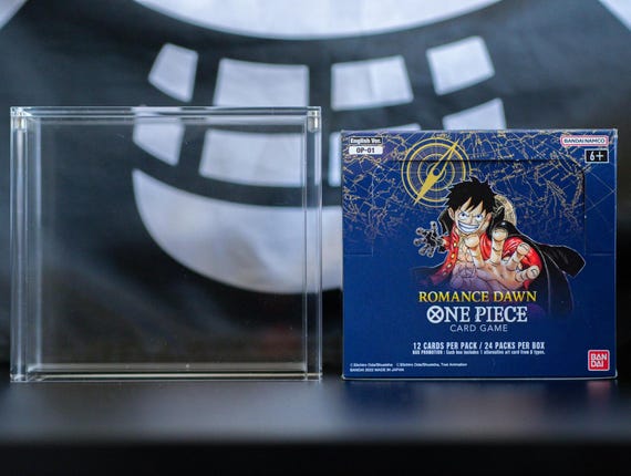 op01 booster box blue bottom One Piece OP-01 Blue Bottom Box Opening!